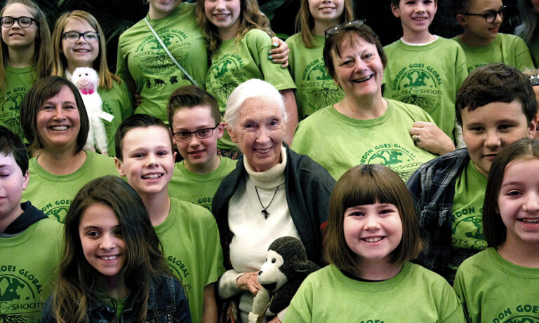 Dr. Jane Goodall’s Roots & Shoots Youth Program Sustainability Supported by Toyota